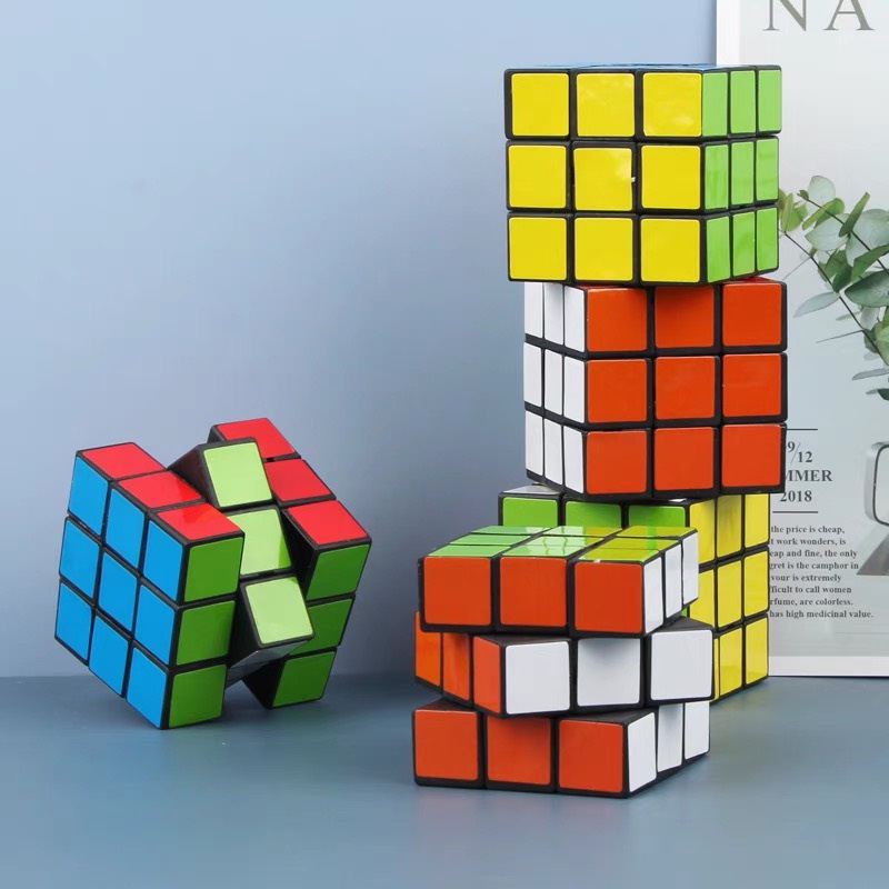 Đồ chơi rubic nhựa 9 ô 3x3 cho bé - RBM rubik