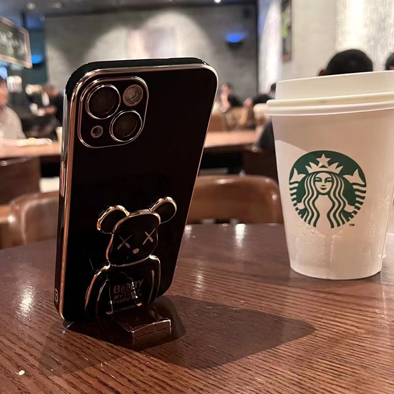 Ốp Điện Thoại In Hình Gấu KAWS Sang Trọng Cho iphone 11 Pro Max i11 11Pro X Xs Max 7plus 8plus Max