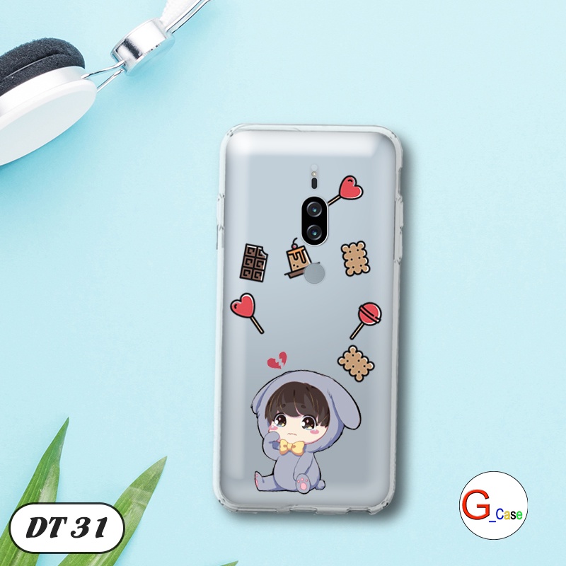 Ốp lưng điện thoại Sony XZ2 dẻo trong in hình