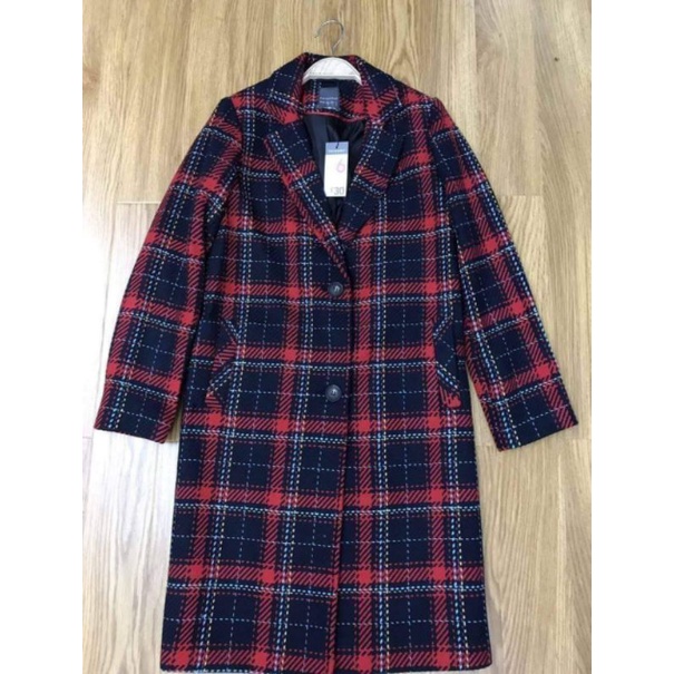 Áo khoác Mango caro thời trang