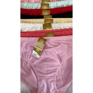 Combo 10 quần lót, quần chíp Nữ Cotton Có Túi form to bigsize 55-75kg cạp vừa chất mềm mịn co dãn 4 chiều. mặc siêu êm.