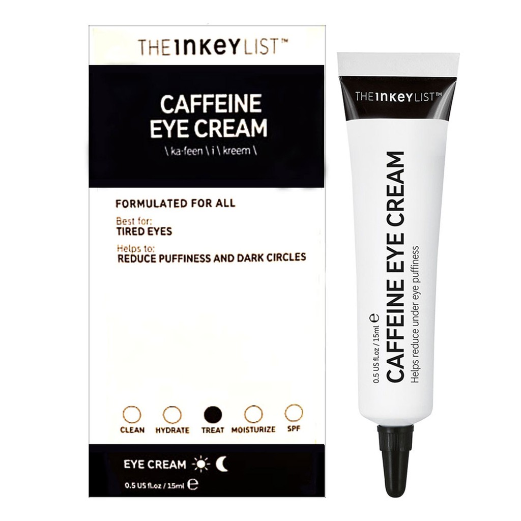 The Inkey List - Kem dưỡng mắt The Inkey List Caffeine Eye Cream 15ml