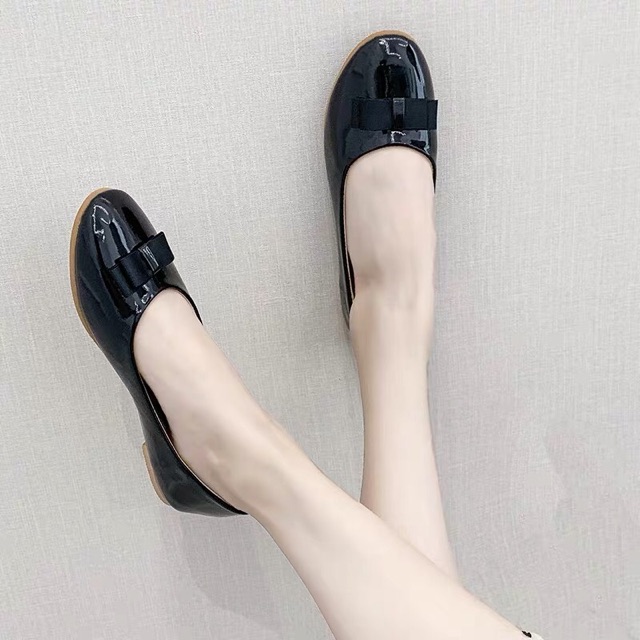 Giày bệt nơ da bóng 160k | BigBuy360 - bigbuy360.vn