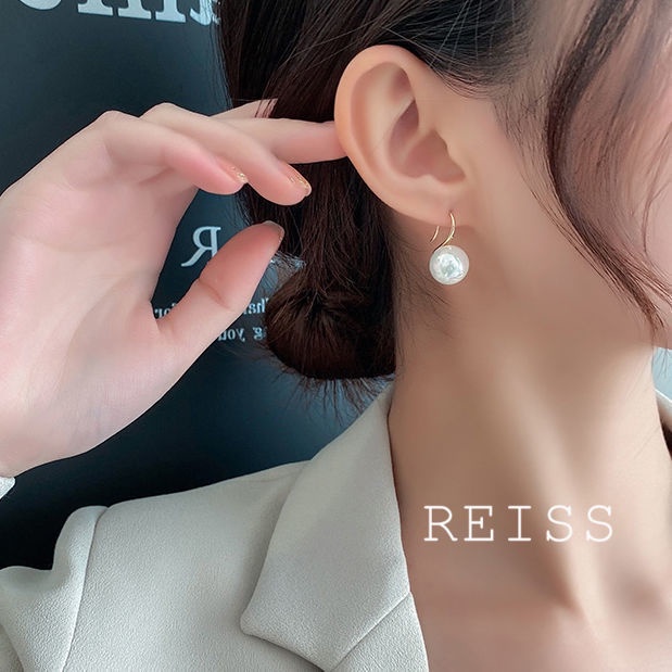 1 Đôi Bông Tai Nữ Đính Ngọc Trai Thanh Lịch Thời Trang Hàn Quốc