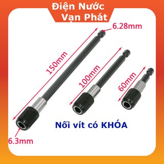 ĐNVP -Đầu Nối Dài Vít Và Bắn Tôn có khóa 15cm (P077)