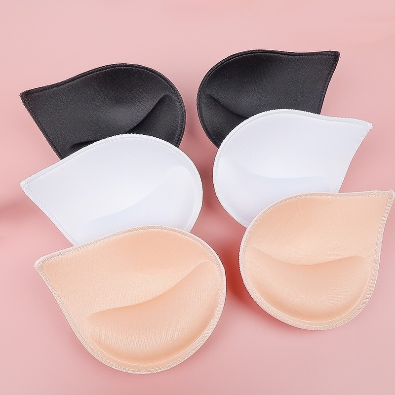 Áo Ngực Thể Thao Bằng Silicone Tự Dính Thoáng Khí Có Đệm Ngực Hình Tam Giác Tròn Vô Hình Quyến Rũ Cho Nữ