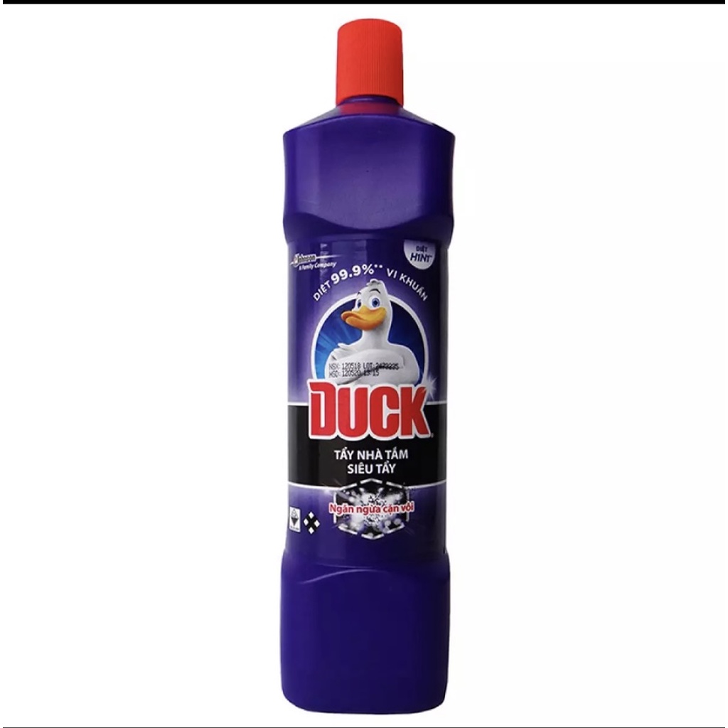 Nước Tẩy Nhà Tắm Duck Siêu Tẩy Ngăn Ngừa Cặn Vôi 900ml