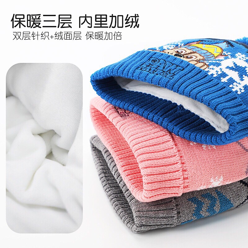 Mũ len chú chó cứu hộ