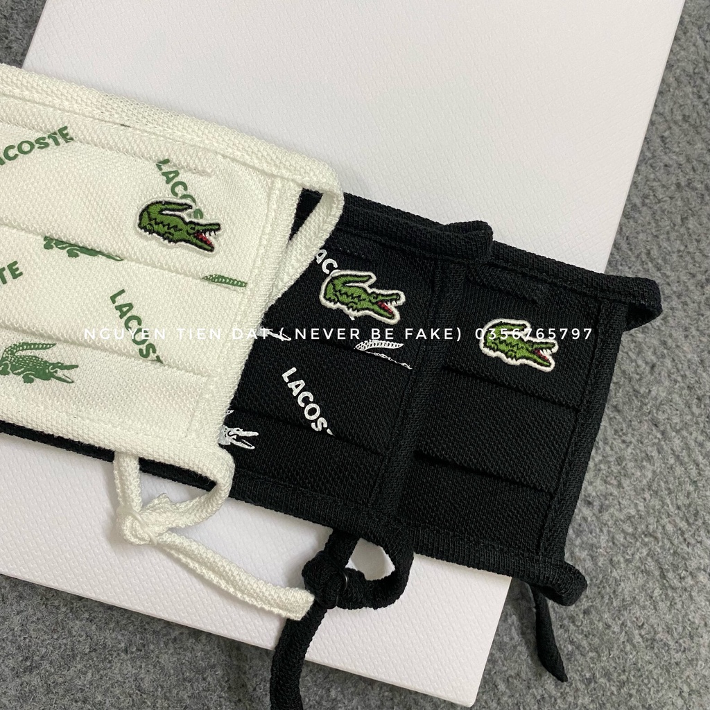 Khẩu trang LACOSTE RF6765 299 Chính Hãng