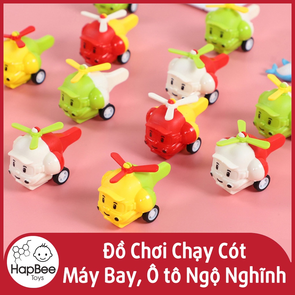 Đồ chơi chạy cót máy bay, ô tô mini ngộ nghĩnh cho bé / đồ chơi trẻ em thú vị và đồ lưu niệm dễ thương