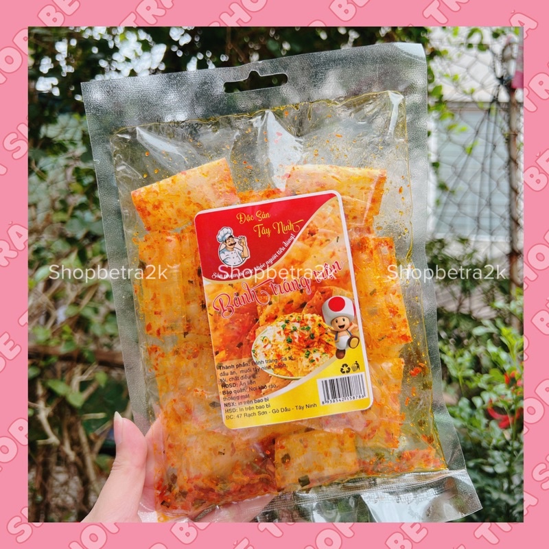 Bánh tráng cuộn tôm hành Tây Ninh |gói to~65gr|