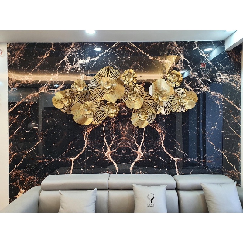 Tranh sắt Hoa Mai Vàng Treo Tường Decor Trang Trí. 1m8x 90cm. Bảo hành 5 năm.