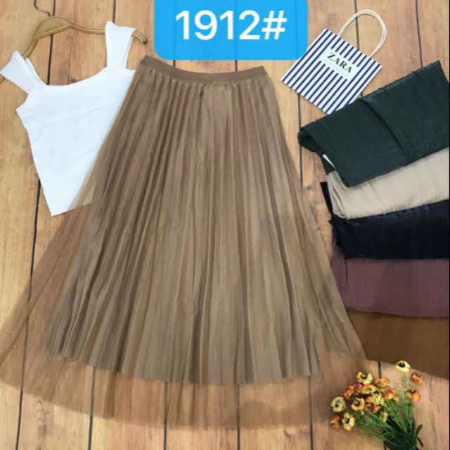 Chân váy 2 lớp