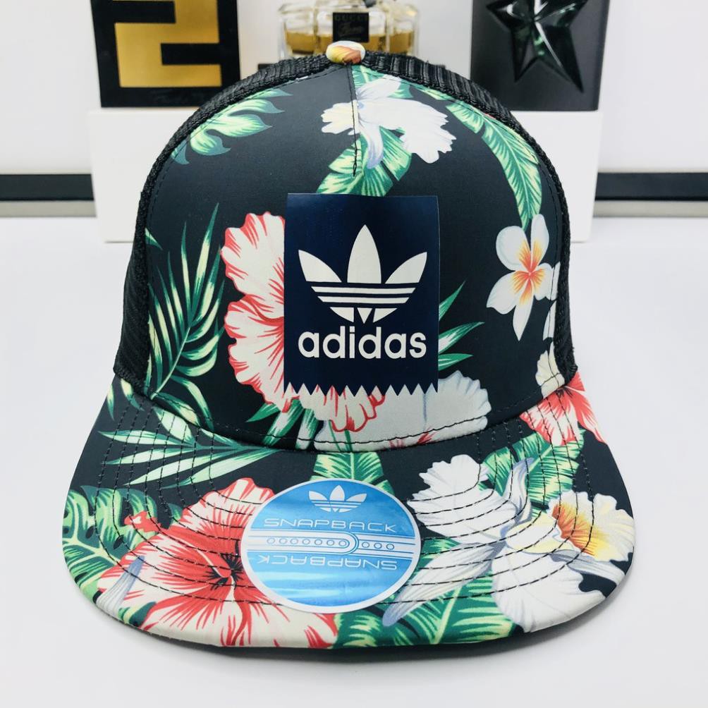 Nón hiphop, mũ lưỡi trai snapback hoa lá sang chảnh phù hợp đi du lịch - MHH