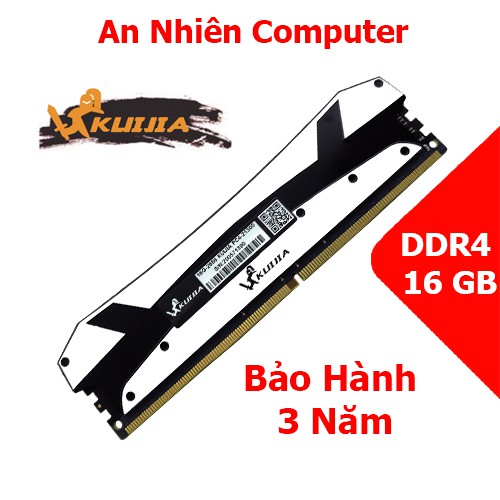 Ram Máy Tính Kuijia DDR4 16G/2666 có tản nhiệt bh 36 tháng
