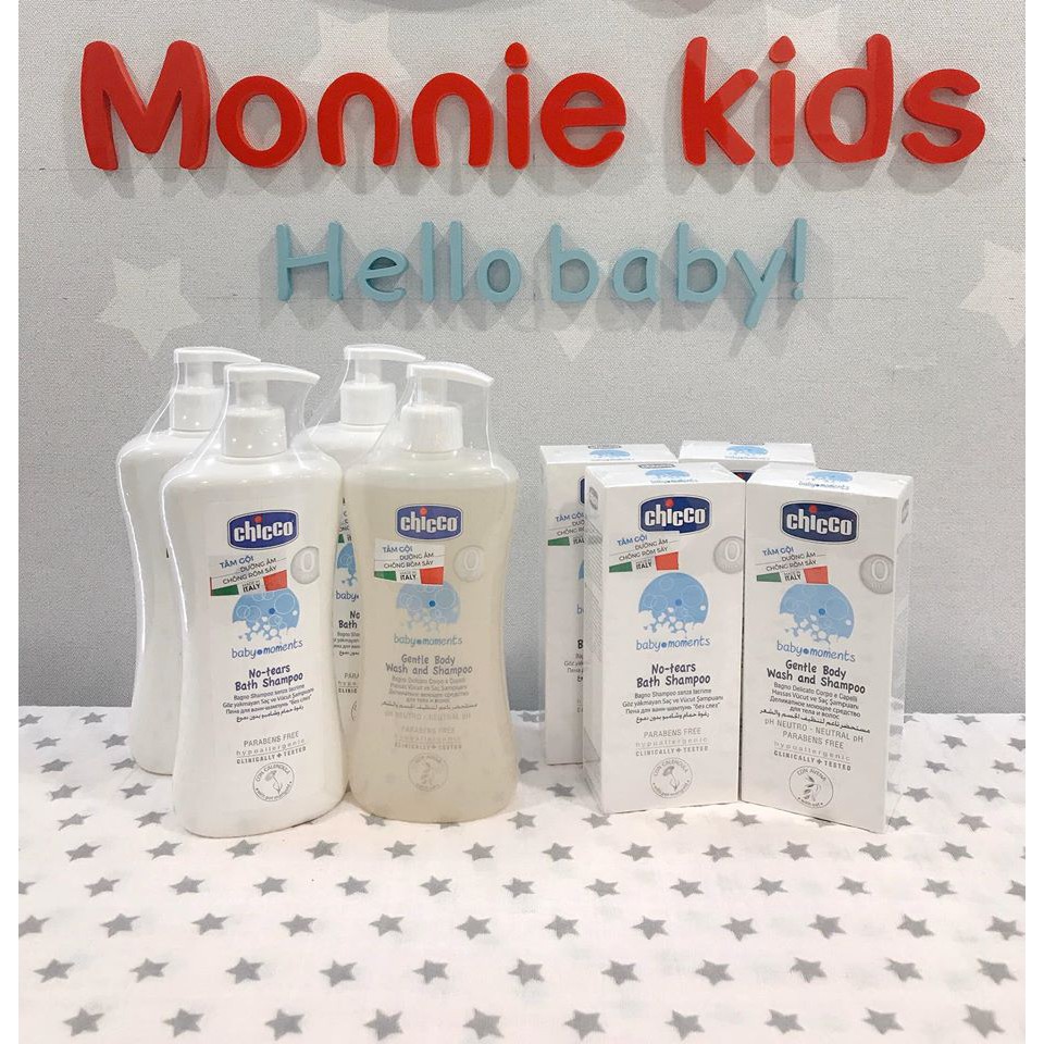 SỮA TẮM GỘI HOA CÚC / YẾN MẠCH CHICCO 200ML/500ML