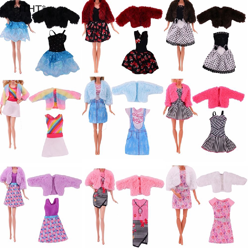 Bộ 2 Áo Khoác Thời Trang Cho Búp Bê Tỉ Lệ 1 / 6