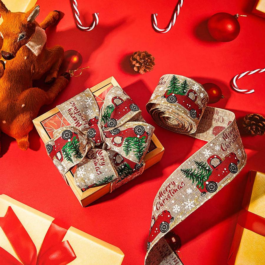 Cuộn Dây Ruy Băng Dùng Trang Trí Giáng Sinh