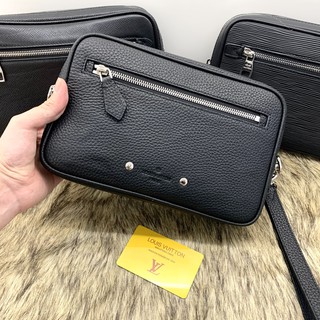 Ví Cầm Tay Nam LV - Clutch Nam LV Đen 1823