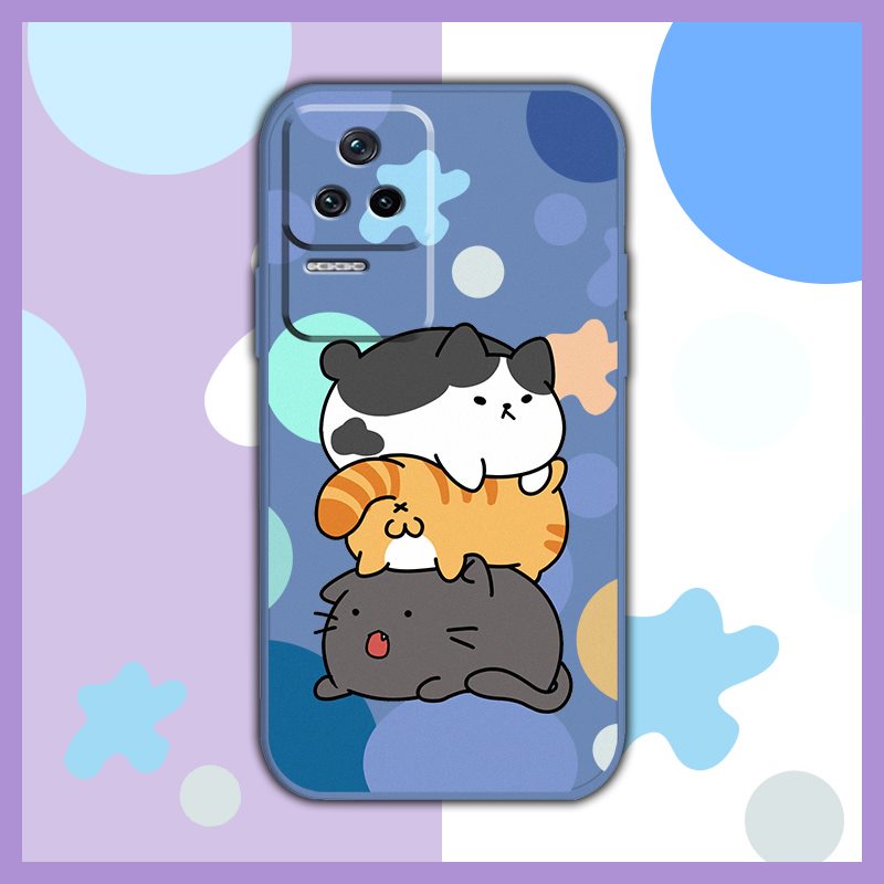 Phone case Simplicity Phone Case For Xiaomi Redmi K40S cute cat soft shell Camera all inclusive Skin feel silicone