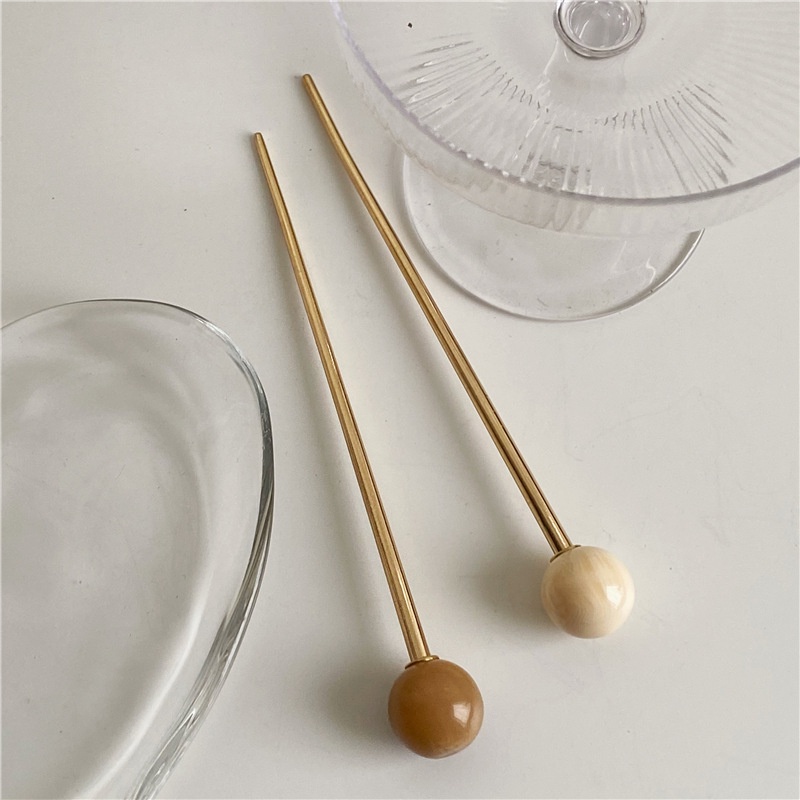 Trâm cài tóc hạt đậu phong cách retro thanh lịch