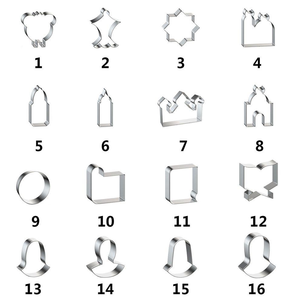 Khuôn Làm Sô Cô La / Món Tráng Miệng Hình al-Fitr Reunion DIY