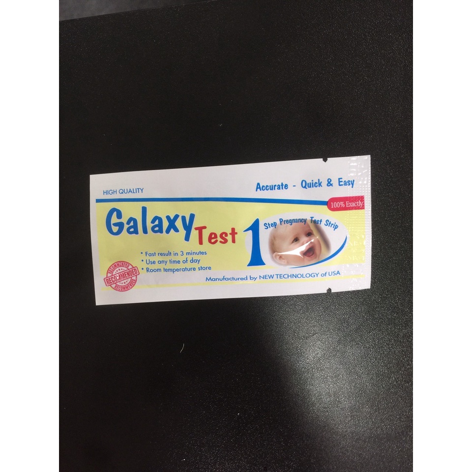 ( 5 HỘP ) QUE THỬ THAI GALAXY TEST 1  NHANH CHÓNG, CHÍNH XÁC SAU GIAO HỢP TỪ 7 ĐẾN 10 NGÀY