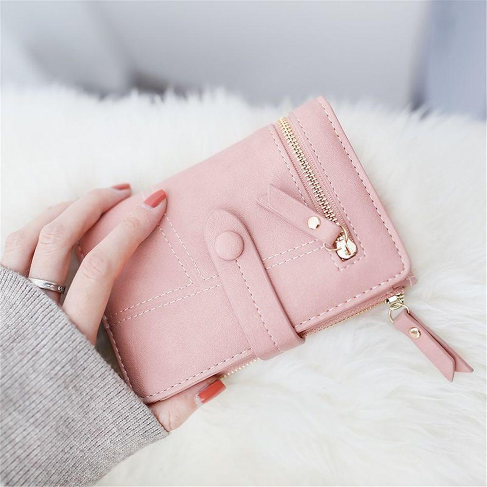 ROSE Ví Ngắn Đựng Thẻ Đa Năng Thời Trang Cho Nữ