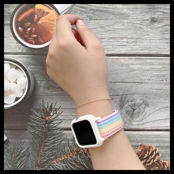 Dây đeo bằng vải canvas 44Mm 44Mm cho đồng hồ thông minh Apple Watch 5