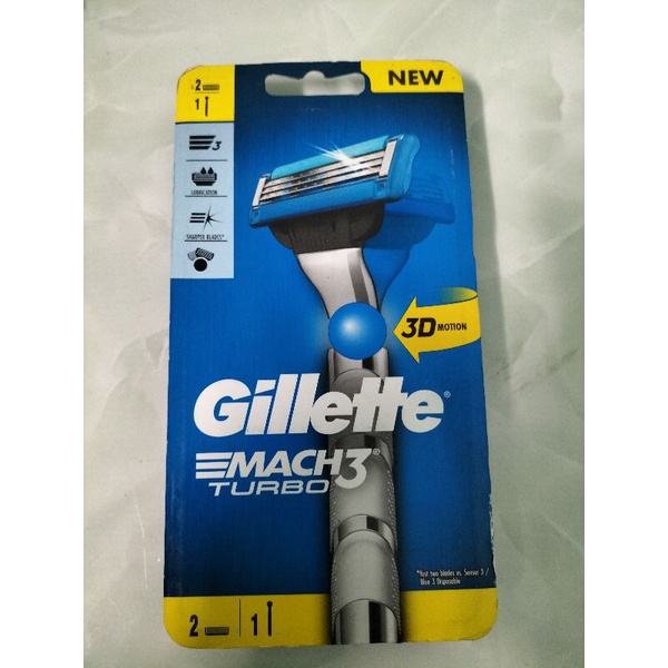 Bộ cán và lưỡi dao cạo râu Gillette Match3 Turbo
