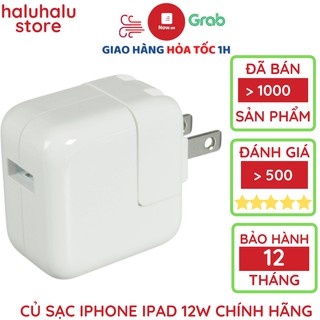 Cốc củ sạc siêu nhanh iphone 12w bóc máy chính hãng apple sạc nhanh iphone ipad 1 2 3 4,IPad PRO