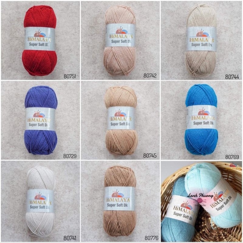 Len Himalaya Super Soft DK 100gr Thổ Nhĩ Kỳ