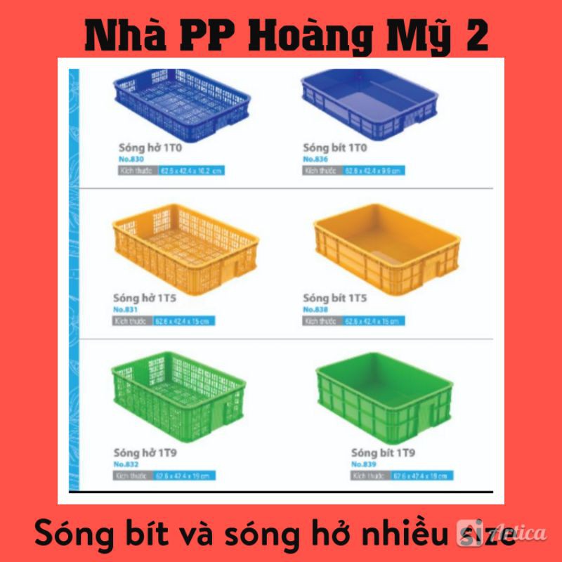SÓNG BÍT VÀ SÓNG HỞ NHỰA HDPE-PP