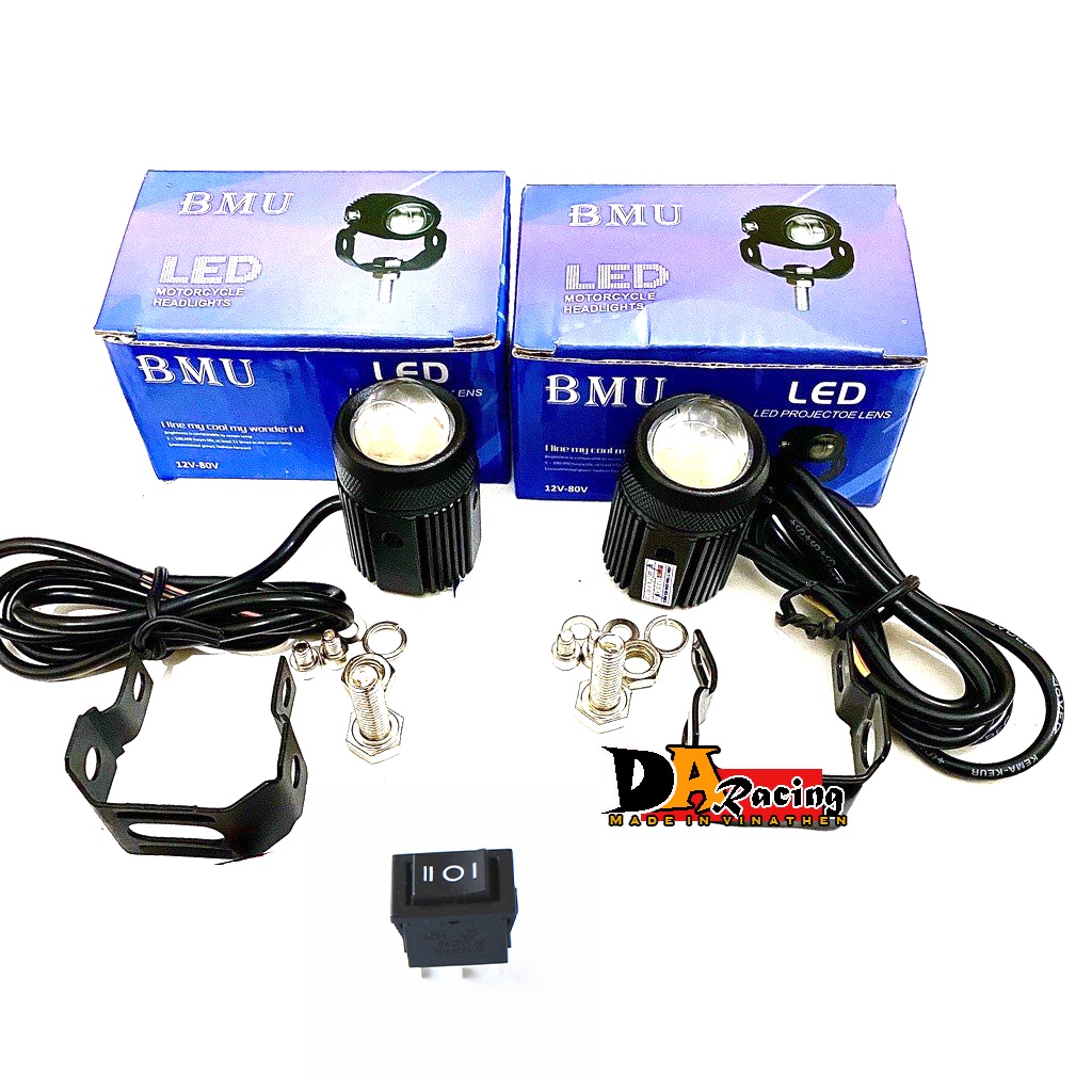 TRỢ SÁNG MINI COST VÀNG PHA TRẮNG GOM ÁNH SÁNG HÀNG ĐẸP LOẠI 1 BMU CÓ PHÂN LOẠI ( 1 BÓNG+ CÔNG TẮC )