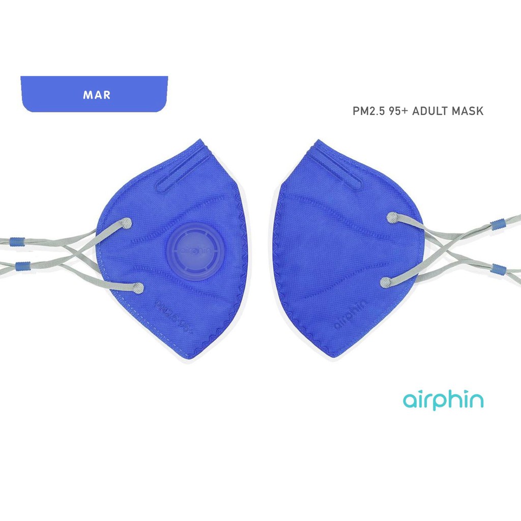 Khẩu Trang Airphin Chống Bụi Mịn PM2.5 (Người Lớn) | BigBuy360 - bigbuy360.vn