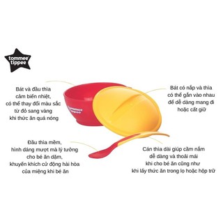 Bát ăn dặm Tommee Tippee từ 6 tháng