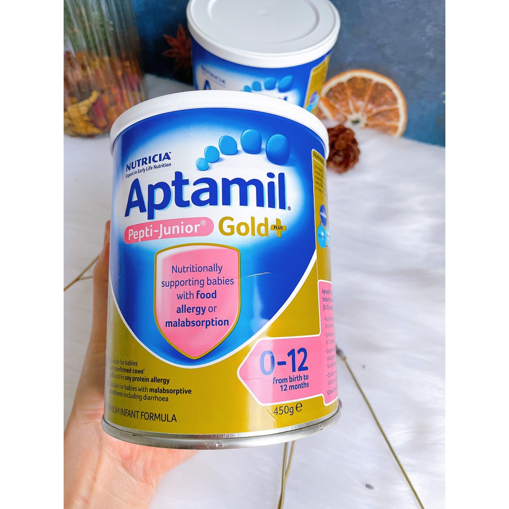Sữa Aptamil Pepti Junior Gold+ của Úc 450g