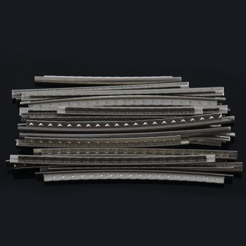 Set 24 dải phím đàn ghita điện acoustic màu bạc 2.9MM