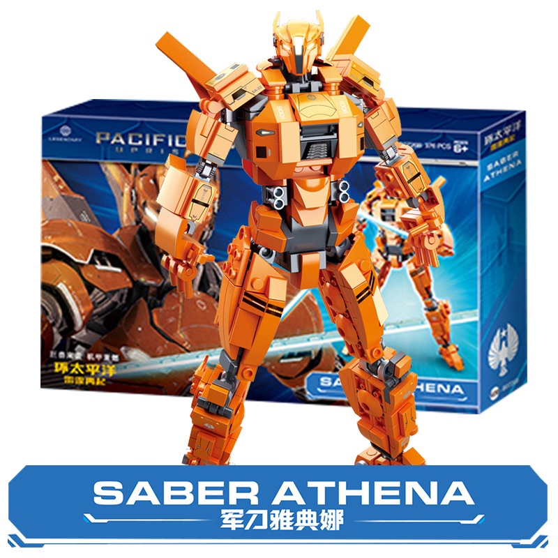 Mô Hình Đồ Chơi Lắp Ráp robot Athena Athena AG Pacific Rim Gipsy guardian bravo Saber