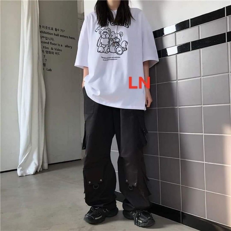 Áo 3D gấu và tim LN11