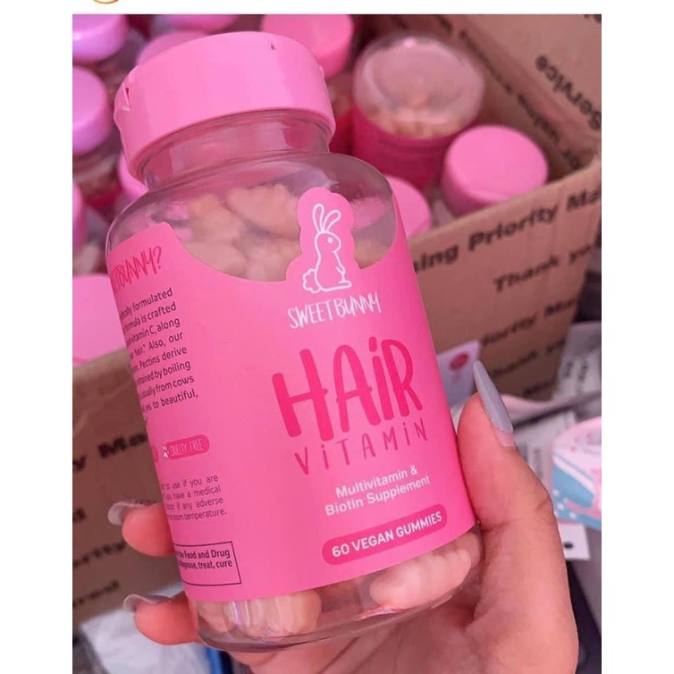 Kẹo Thỏ Hỗ Trợ Mọc Tóc Sweet Bunny Hare