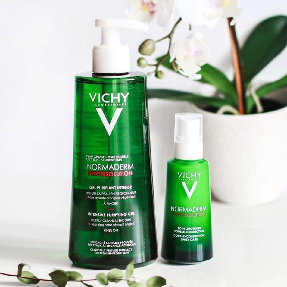 Vichy Normaderm Phytosolution Soin Quotidien Double - Correction - Kem Dưỡng Ẩm Cho Da Mụn 50ml