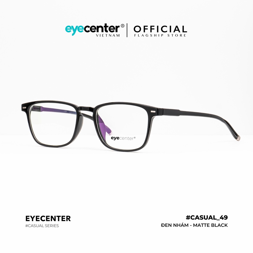 Gọng kính nam nữ chính hãng EYECENTER K23S nhựa dẻo siêu nhẹ nhập khẩu by Eye Center Vietnam