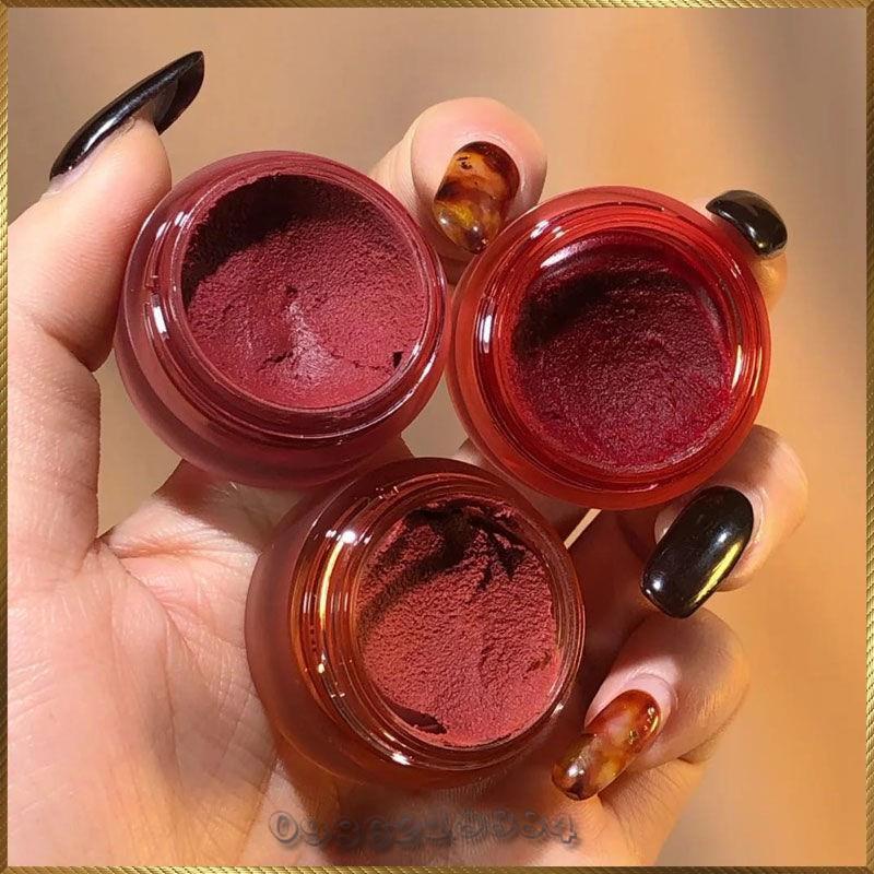 Hũ son môi kiêm má hồng Zuk Misty Lipstick Mashed Potato tặng kèm cọ ZML3