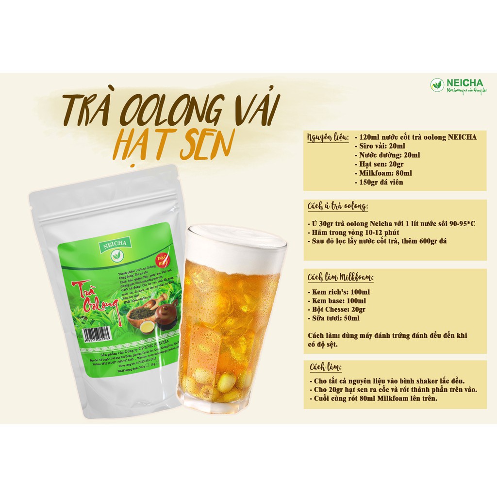 Trà Olong Cao Cấp Neicha, Olong Nguyên Chất (1KG)