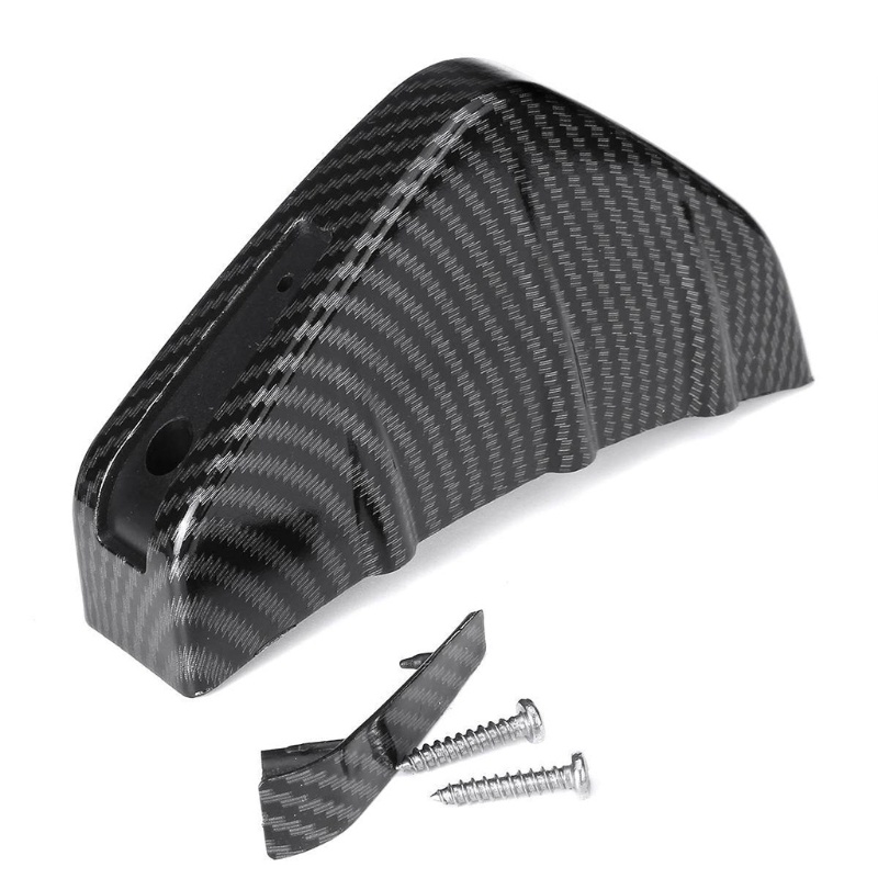 Set 4 Ốp Bảo Vệ Cản Sau Xe Hơi Hình Vây Cá Mập Chất Lượng Cao