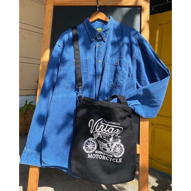 SƠ MI DENIM 2HAND ĐẸP FORM OVERSIZE