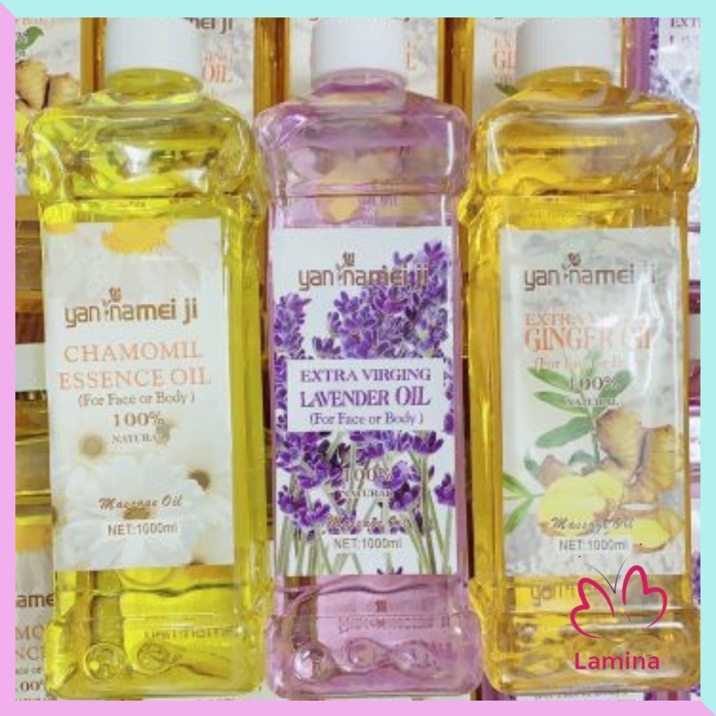 Dầu massage body hoa hồng, hoa cúc, hoa lavender chuyên dùng cho spa, thẩm mỹ viện