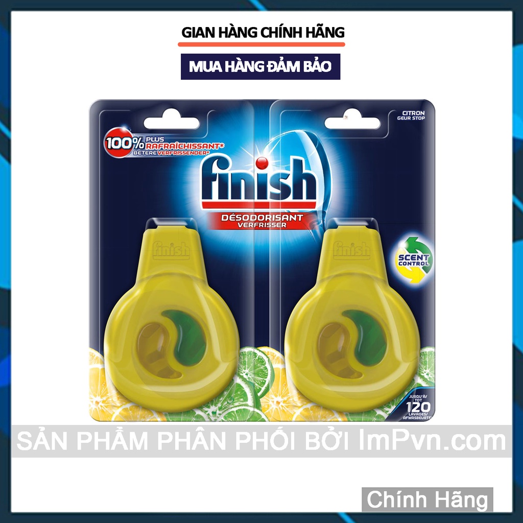 Khử mùi, treo thơm máy rửa bát Finish - ImP - ImPvn