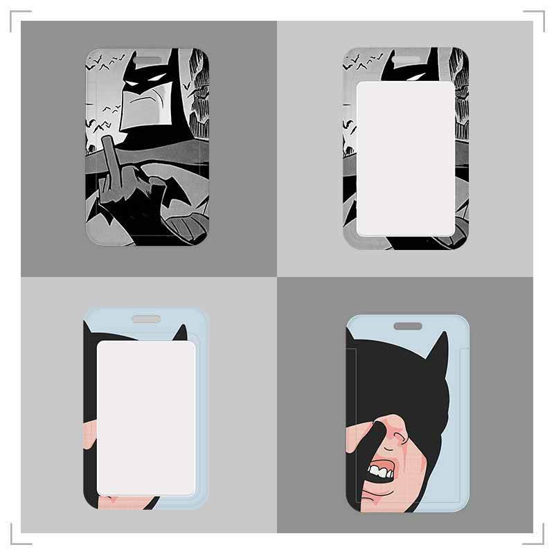 Túi Đựng Thẻ Tên Họa Tiết Batman Vui Nhộn Sáng Tạo Ốp